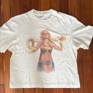 Britney Spears Cropped Tee NWT